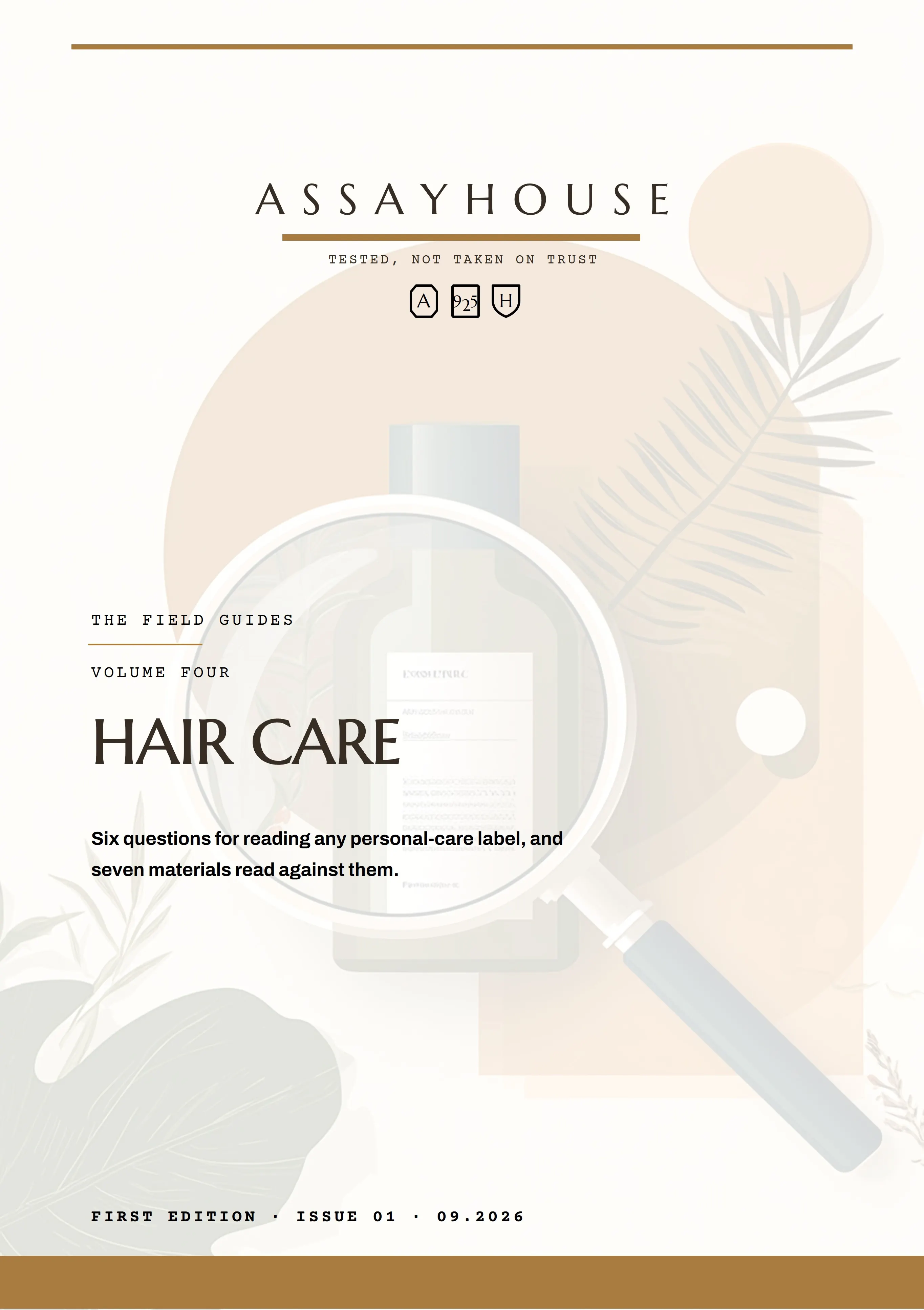 Cover of Volume Four, Hair Care